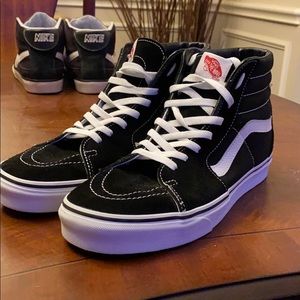 Vans High Tops Black & White